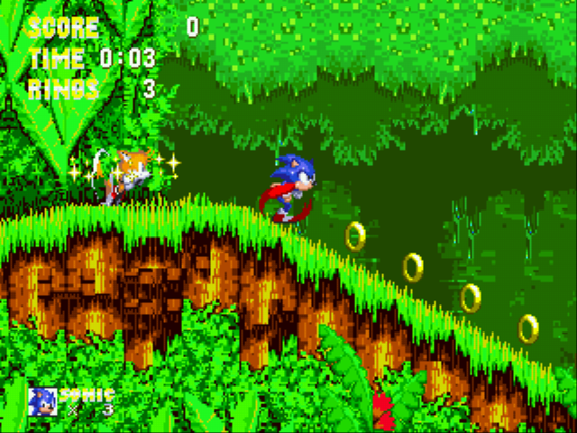 Sonic 3 Reversed Frequencies Screenshot 1